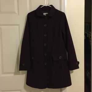 BB Dakota Purple Pea Coat